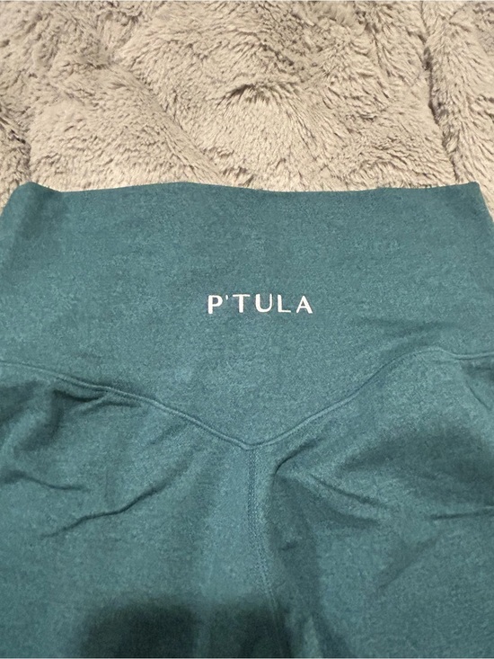P'tula Pants - P'tula Sculpting High-Rise Leggings in Deep Teal